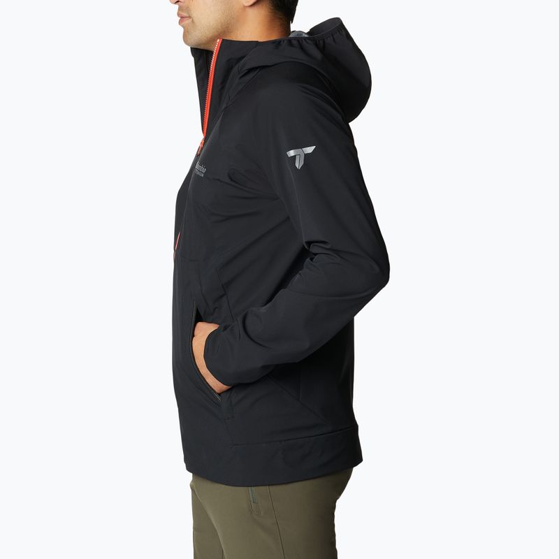 Columbia Platinum Peak men's softshell jacket black 2034431010 7