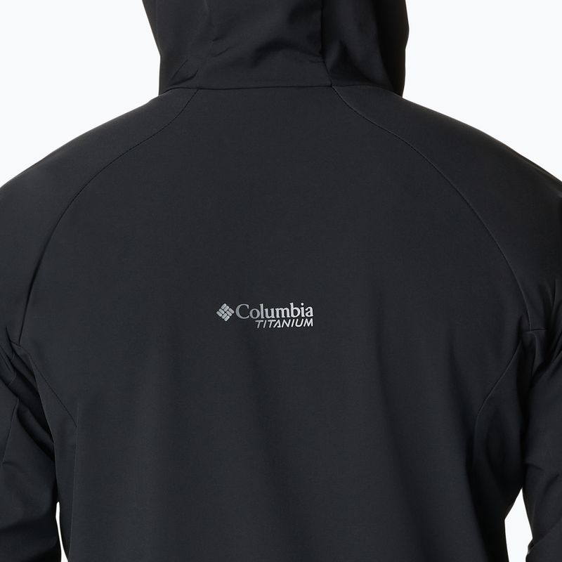 Columbia Platinum Peak men's softshell jacket black 2034431010 10