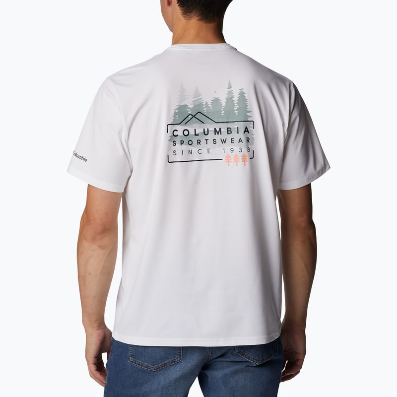 Columbia Legend Trail men's trekking shirt white 2036533 2