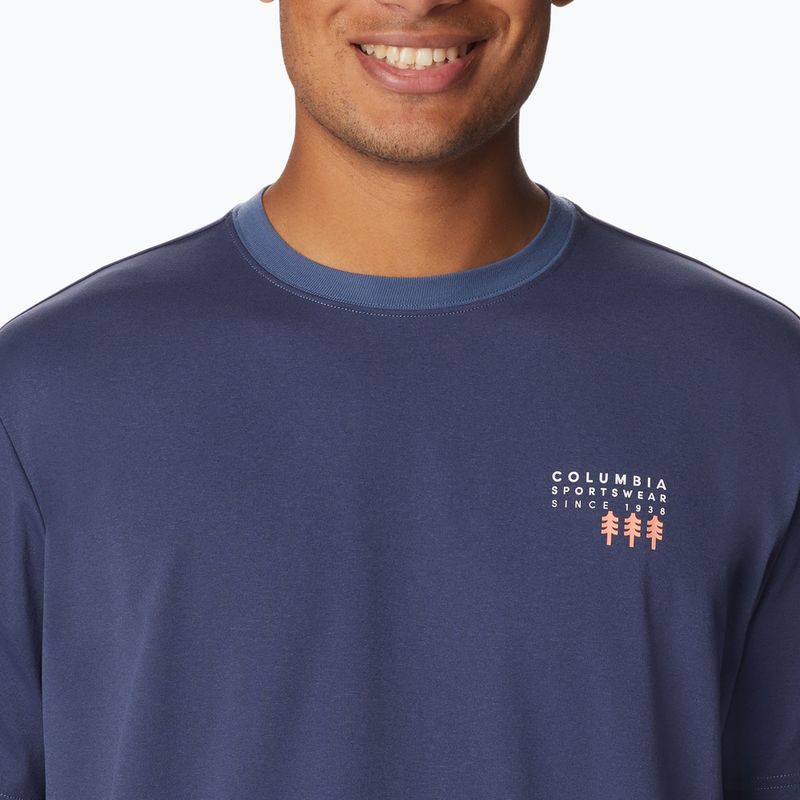 Columbia Legend Trail men's trekking shirt navy blue 2036533 4