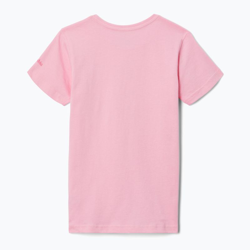 Columbia Mission Lake Graphic children's trekking shirt pink 1989791679 2