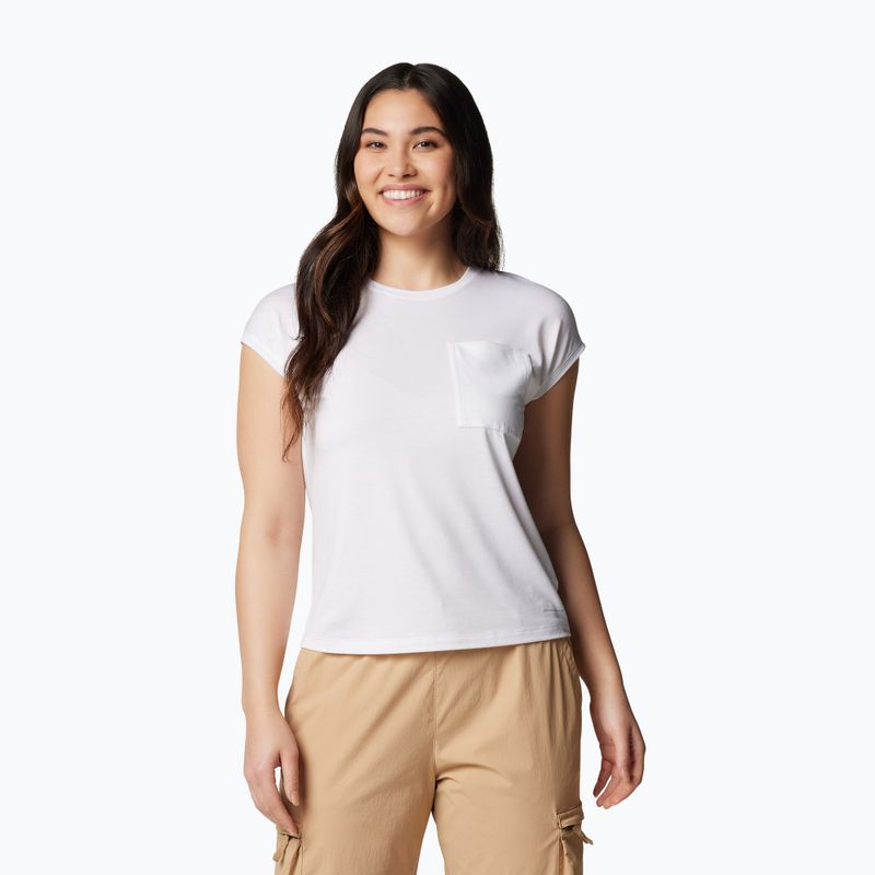 Columbia Boundless Trek women's trekking shirt white 2033481100 5