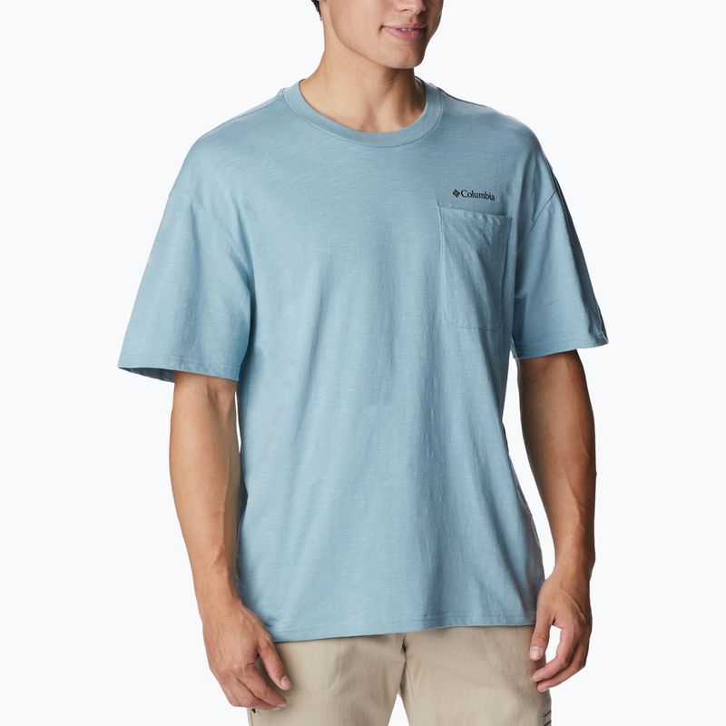 Columbia Break It Down men's trekking shirt blue 2037491460 2