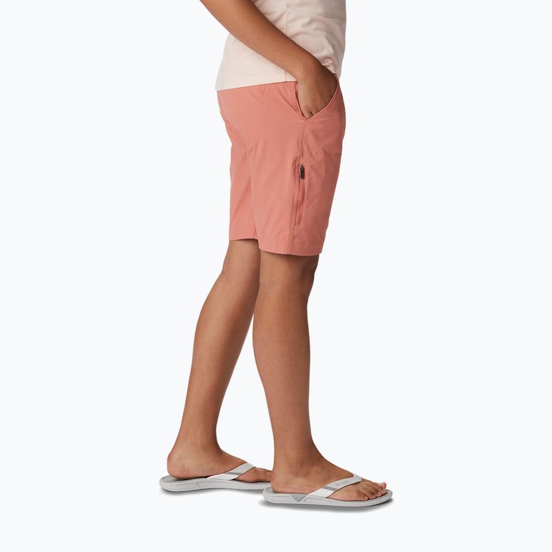 Columbia women's Satuday Trail Long trekking shorts pink 1579881639 3