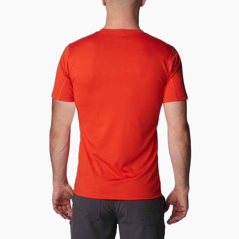 Columbia Zero Rules men's trekking shirt red 1533313840 2