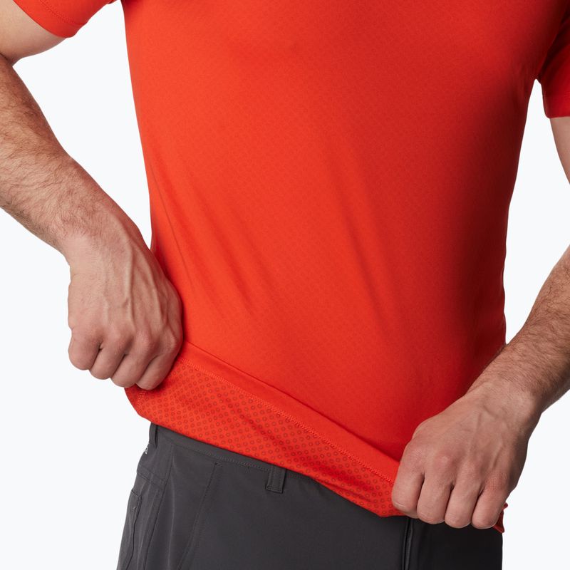 Columbia Zero Rules men's trekking shirt red 1533313840 5