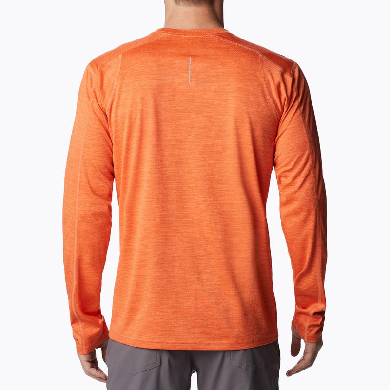 Columbia Alpine Chill Zero men's trekking shirt orange 1990533 2
