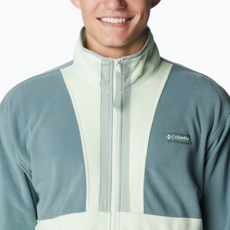 Columbia Back Bowl men's fleece sweatshirt blue-green 1890764346 6