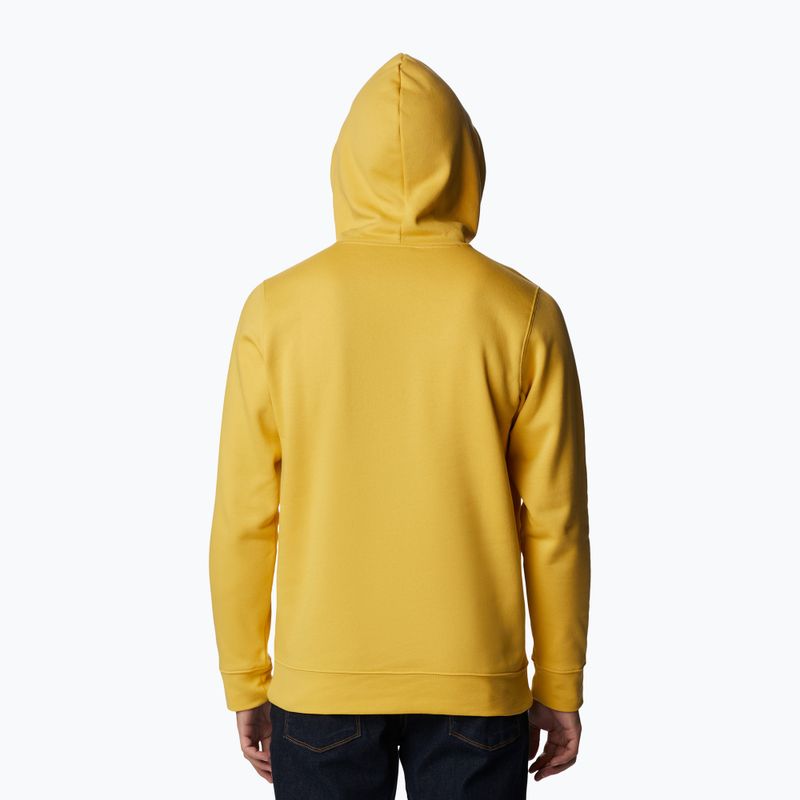Columbia Trek Hoodie men's trekking sweatshirt yellow 1957913 2