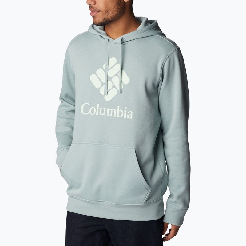 Columbia Trek Hoodie men's trekking sweatshirt grey 1957913 3
