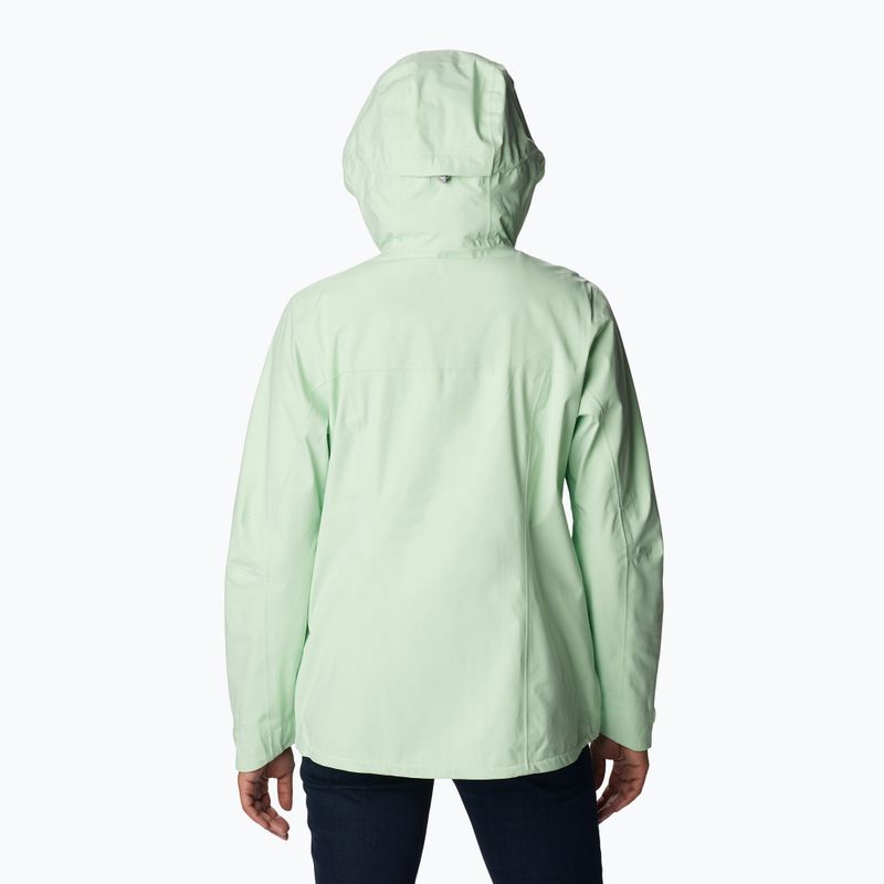 Columbia women's Omni-Tech Ampli-Dry rain jacket green 1938973372 3