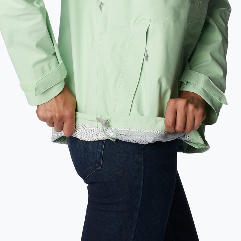 Columbia women's Omni-Tech Ampli-Dry rain jacket green 1938973372 8
