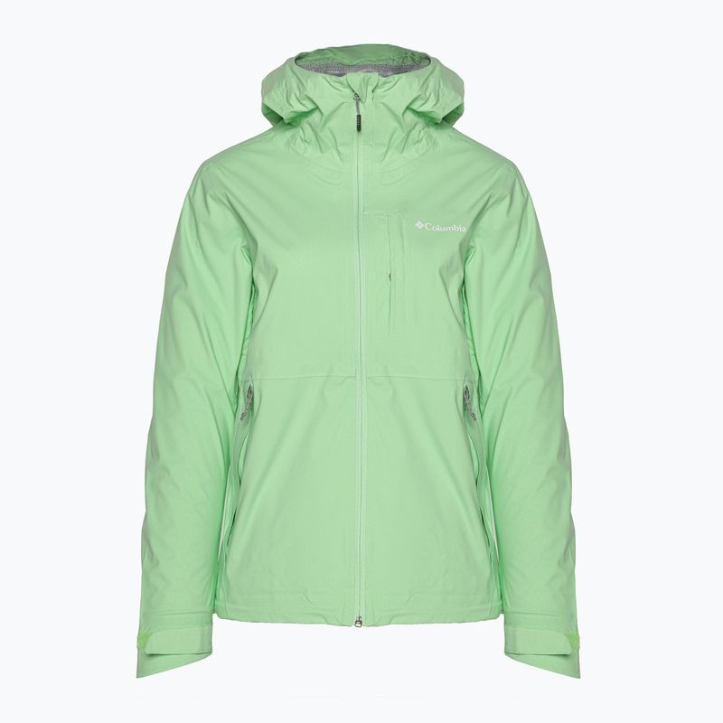 Columbia women's Omni-Tech Ampli-Dry rain jacket green 1938973372