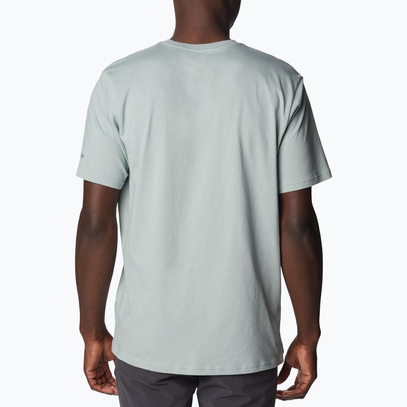 Columbia Rockaway River Graphic men's trekking shirt green 2036401 2