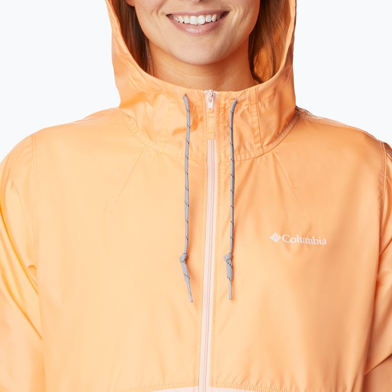 Columbia Flash Forward women's wind jacket orange 1585911812 5