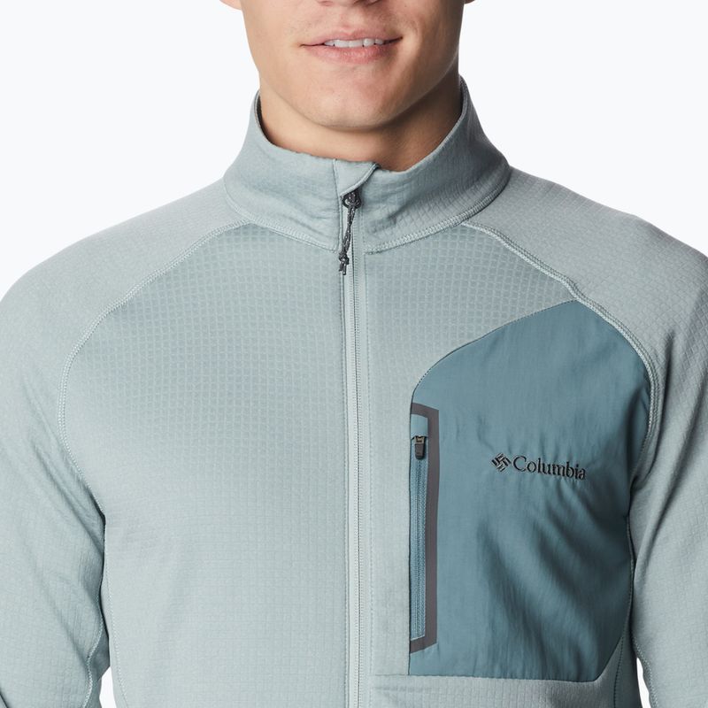 Columbia men's Triple Canyon Full Zip trekking sweatshirt blue 2031311 5
