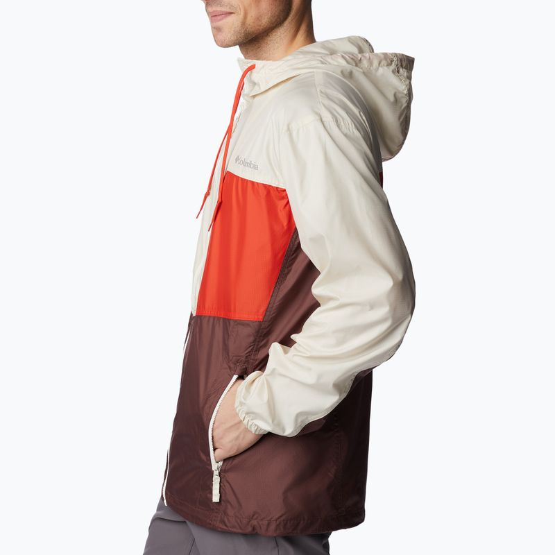 Columbia Trail Traveler light raisin/spicy/chalk men's wind jacket 2036873640 7