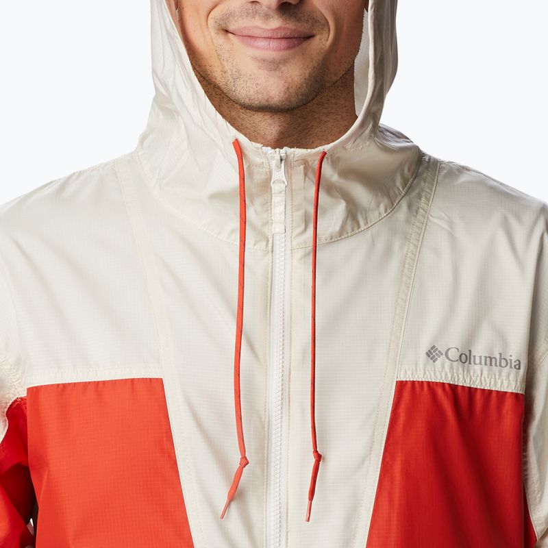 Columbia Trail Traveler light raisin/spicy/chalk men's wind jacket 2036873640 9