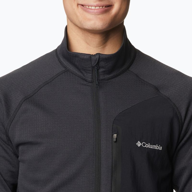 Columbia men's Triple Canyon Full Zip trekking sweatshirt black 2031311 5