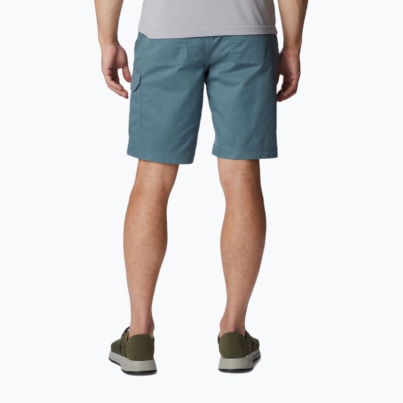 Columbia Pacific Ridge Belted men's trekking shorts blue 2030951 2