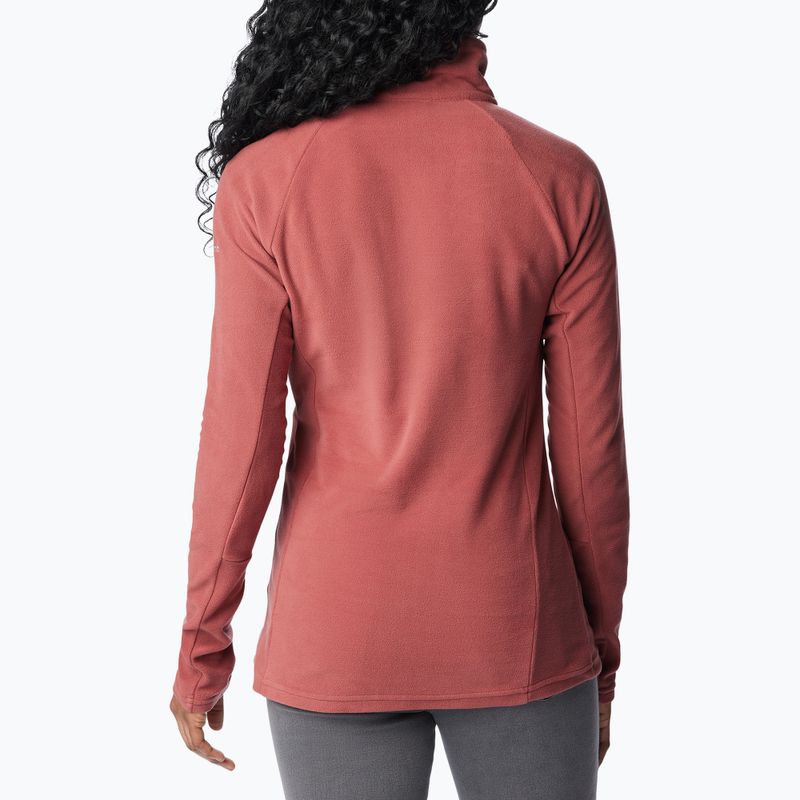 Columbia Glacial IV 1/2 Zip beetroot women's trekking sweatshirt 3
