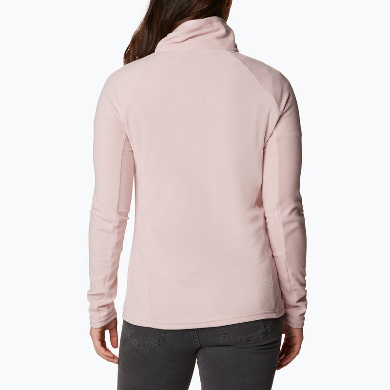 Women's trekking sweatshirt Columbia Glacial IV 1/2 Zip dusty pink 3