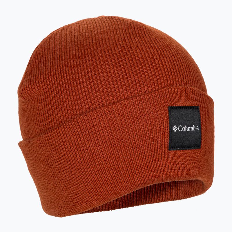 Columbia City Trek Heavyweight winter beanie warp red