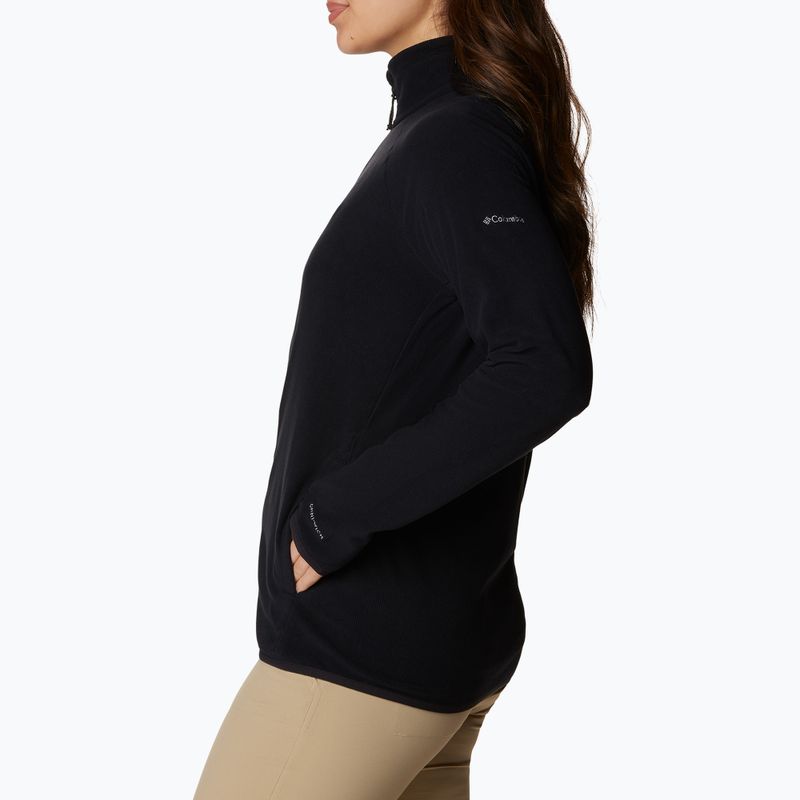 Columbia women's trekking sweatshirt Back Beauty black 3