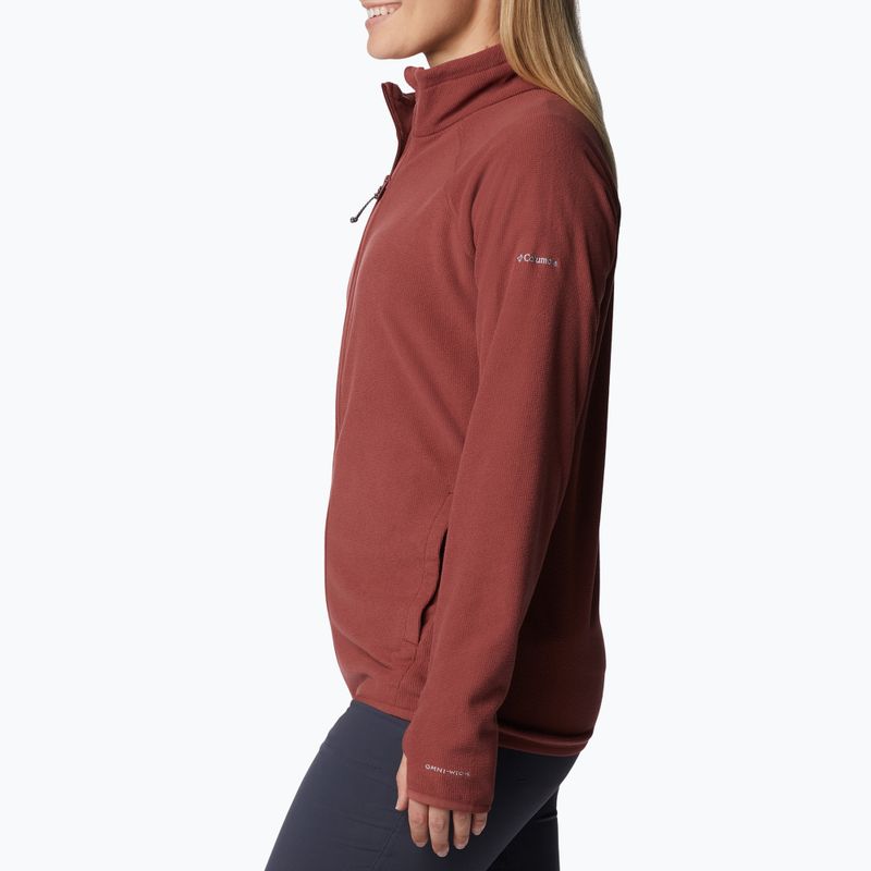 Columbia Back Beauty beetroot women's trekking sweatshirt 3
