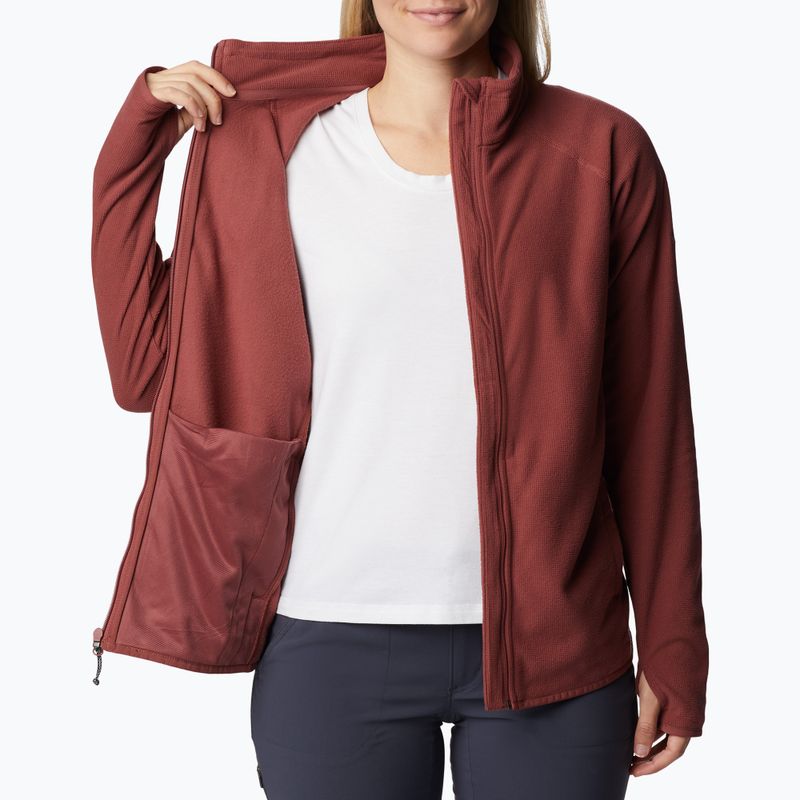 Columbia Back Beauty beetroot women's trekking sweatshirt 5
