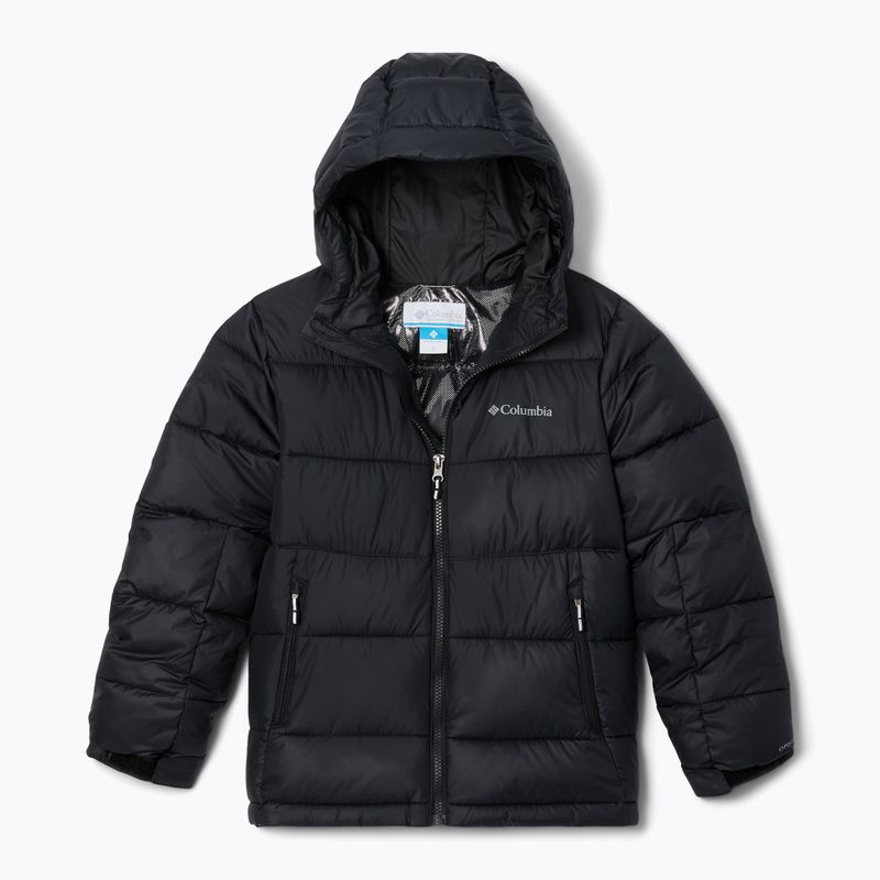 Columbia Pike Lake II Hooded children's down jacket black