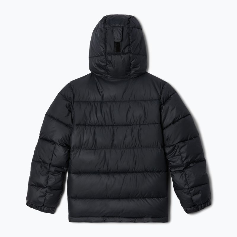 Columbia Pike Lake II Hooded children's down jacket black 2