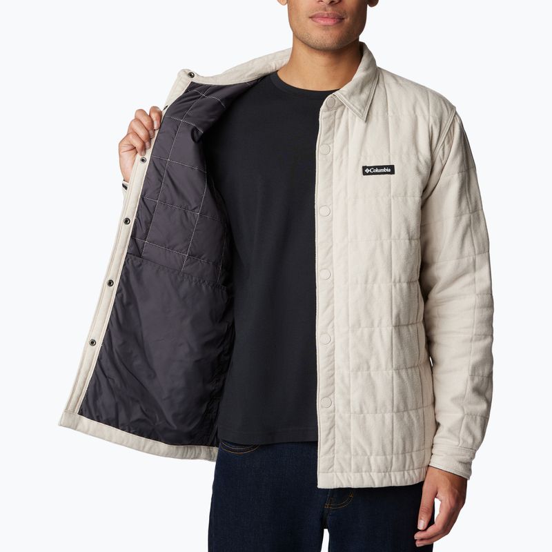 Columbia men's trekking shirt Landroamer Quilted Shirt dark stone 5