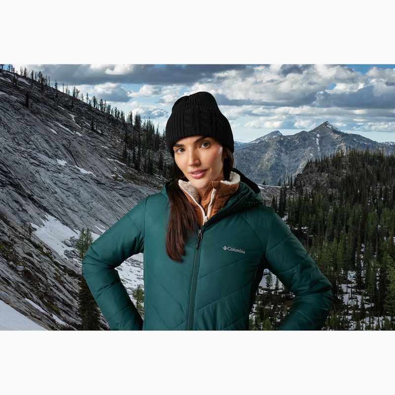 Women's winter hat Columbia Agate Pass Cable Knit black 3