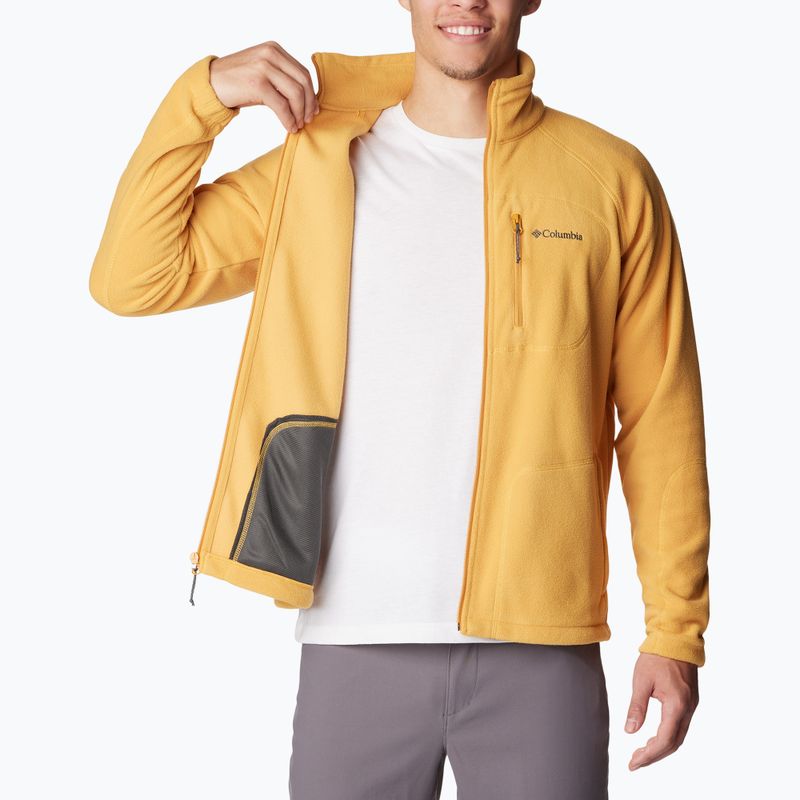 Columbia Fast Trek II raw honey men's trekking sweatshirt 4