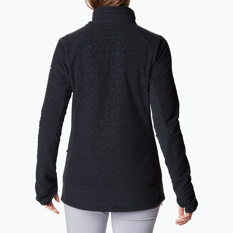 Columbia women's trekking sweatshirt Titan Pass 3.0 black 2