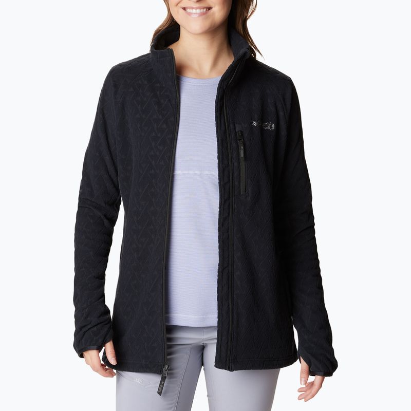 Columbia women's trekking sweatshirt Titan Pass 3.0 black 4