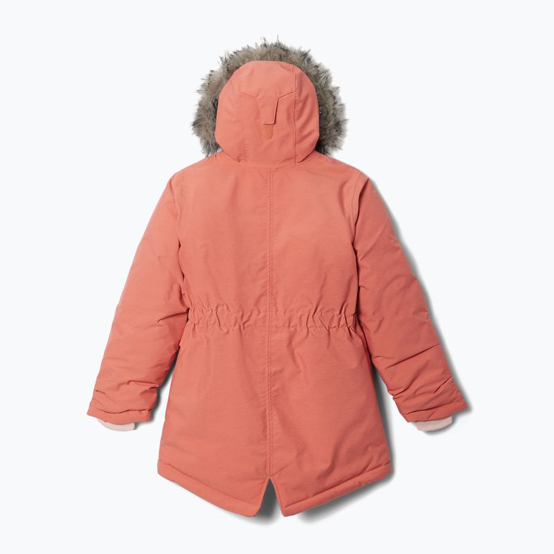 Columbia Nordic Strider children's down jacket faded peach heather 2