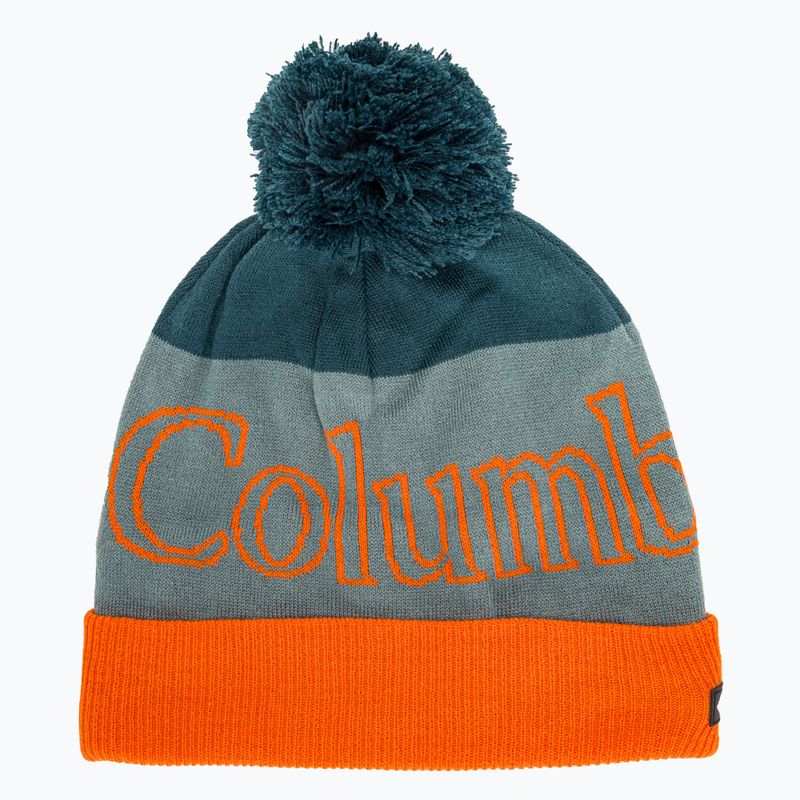 Columbia Polar Powder II winter cap night wave/metal/bright orange 5