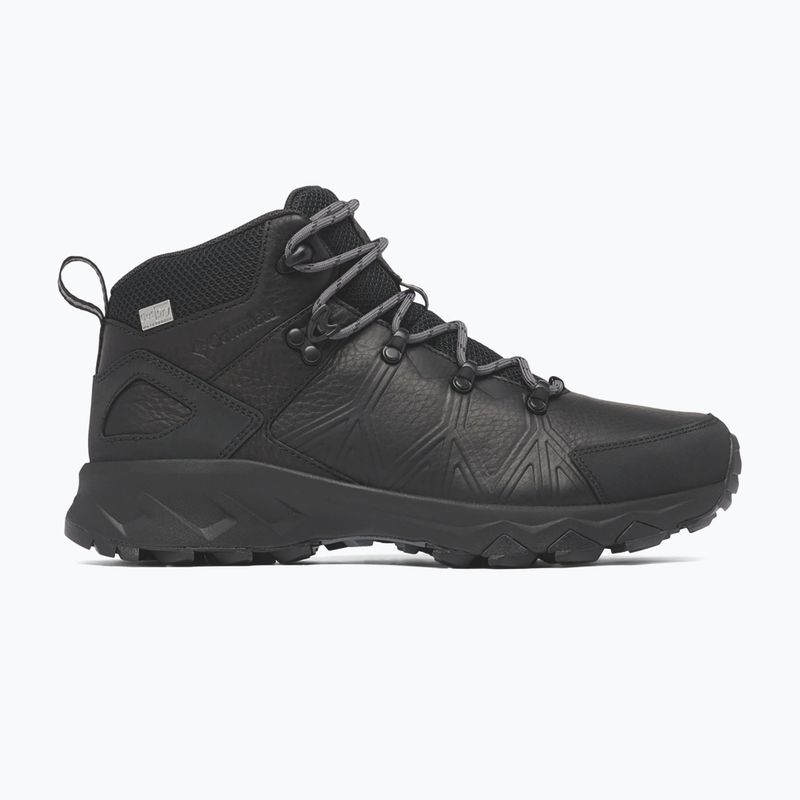 Columbia Peakfreak II Mid Outdry Leather black/graphite women's hiking boots 12