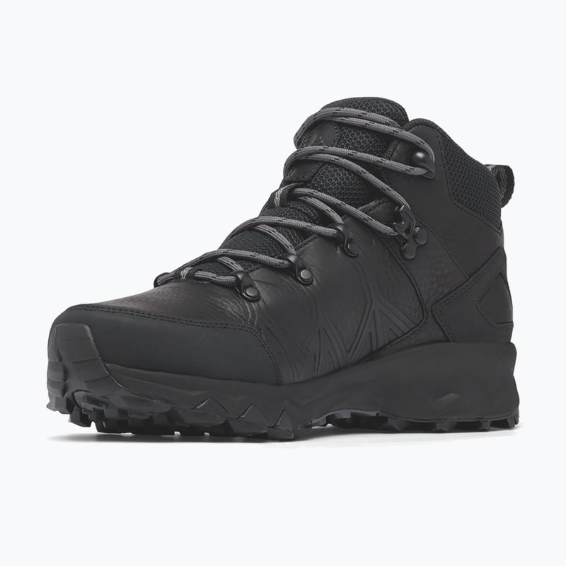 Columbia Peakfreak II Mid Outdry Leather black/graphite women's hiking boots 16