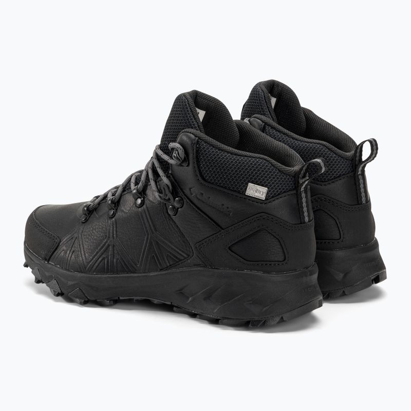 Columbia Peakfreak II Mid Outdry Leather black/graphite women's hiking boots 3