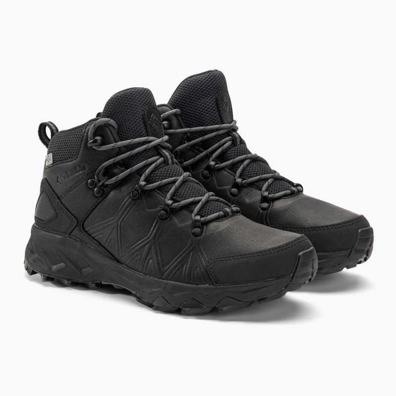 Columbia Peakfreak II Mid Outdry Leather black/graphite women's hiking boots 4
