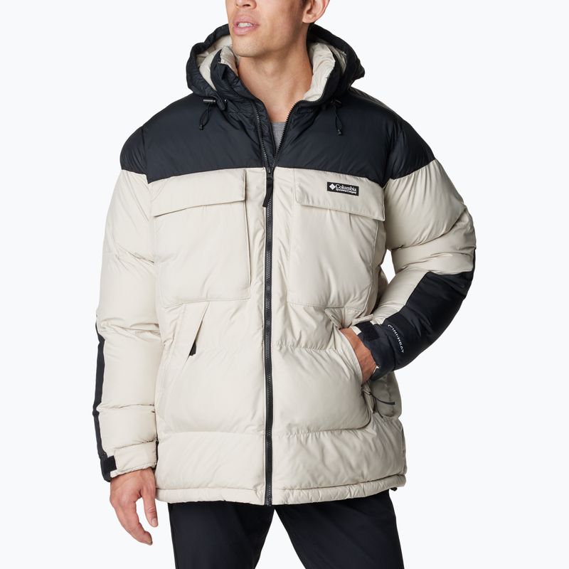 Columbia Ballistic Ridge Oversized men's down jacket dark stone/black