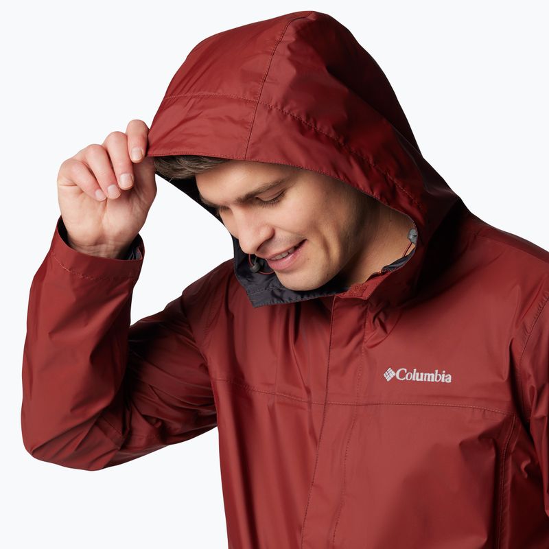 Columbia Watertight II spicy men's rain jacket 6