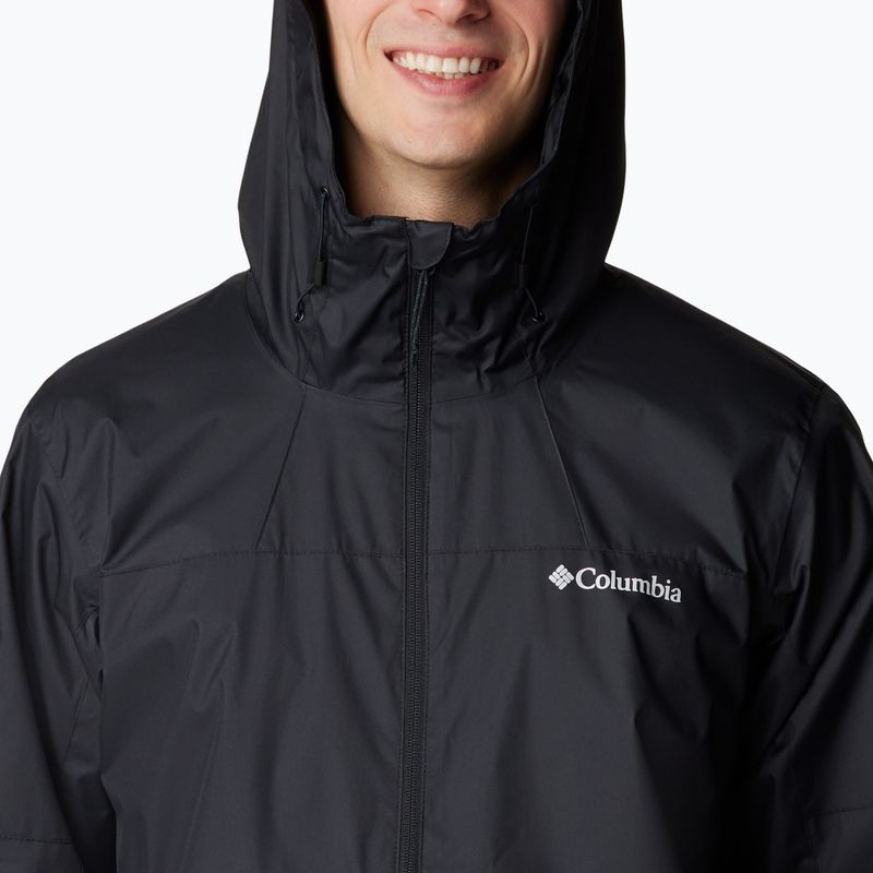 Columbia Inner Limits III men's rain jacket black 5