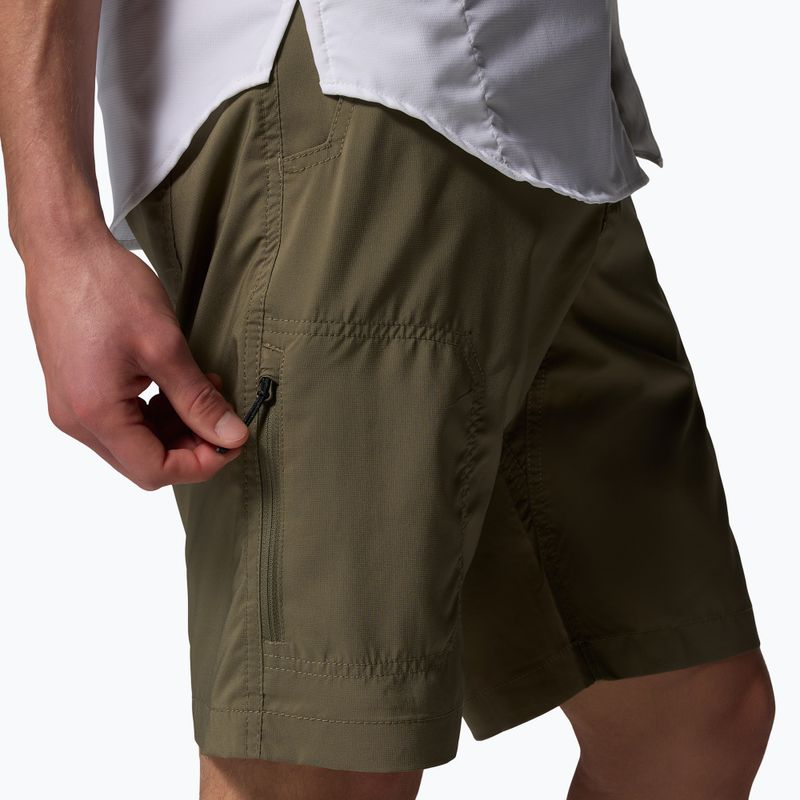 Men's trekking shorts Columbia Silver Ridge Utility stone green 7