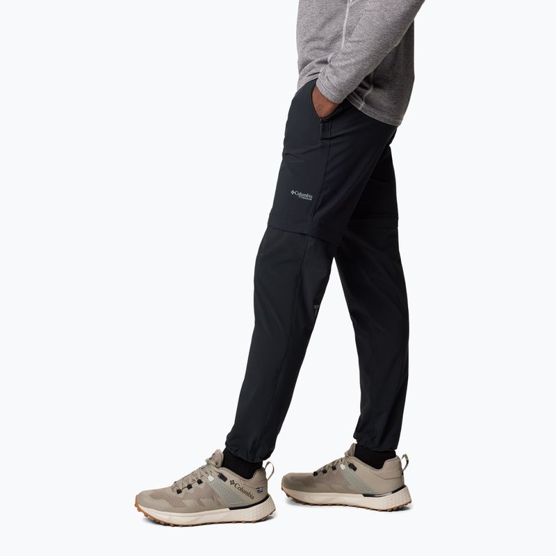 Columbia Triple Canyon Convertible men's trekking trousers black 4