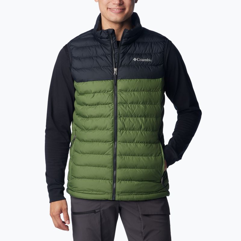 Columbia Powder Lite men's vest canteen/black