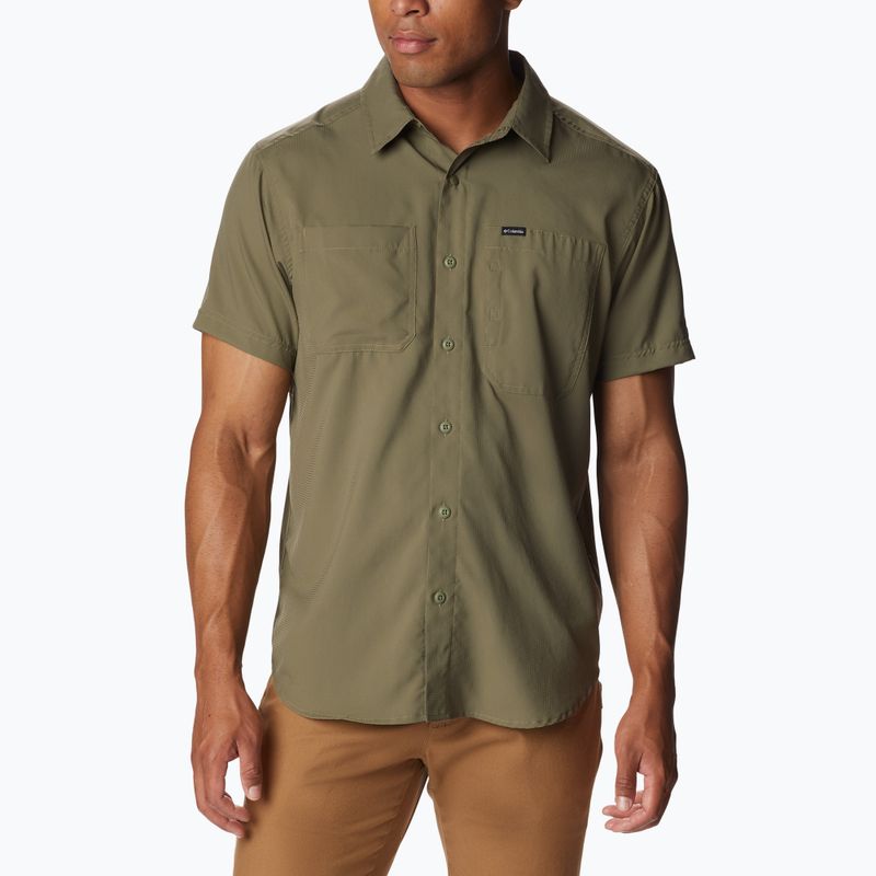 Columbia Silver Ridge Utility Lite stone green men's shirt